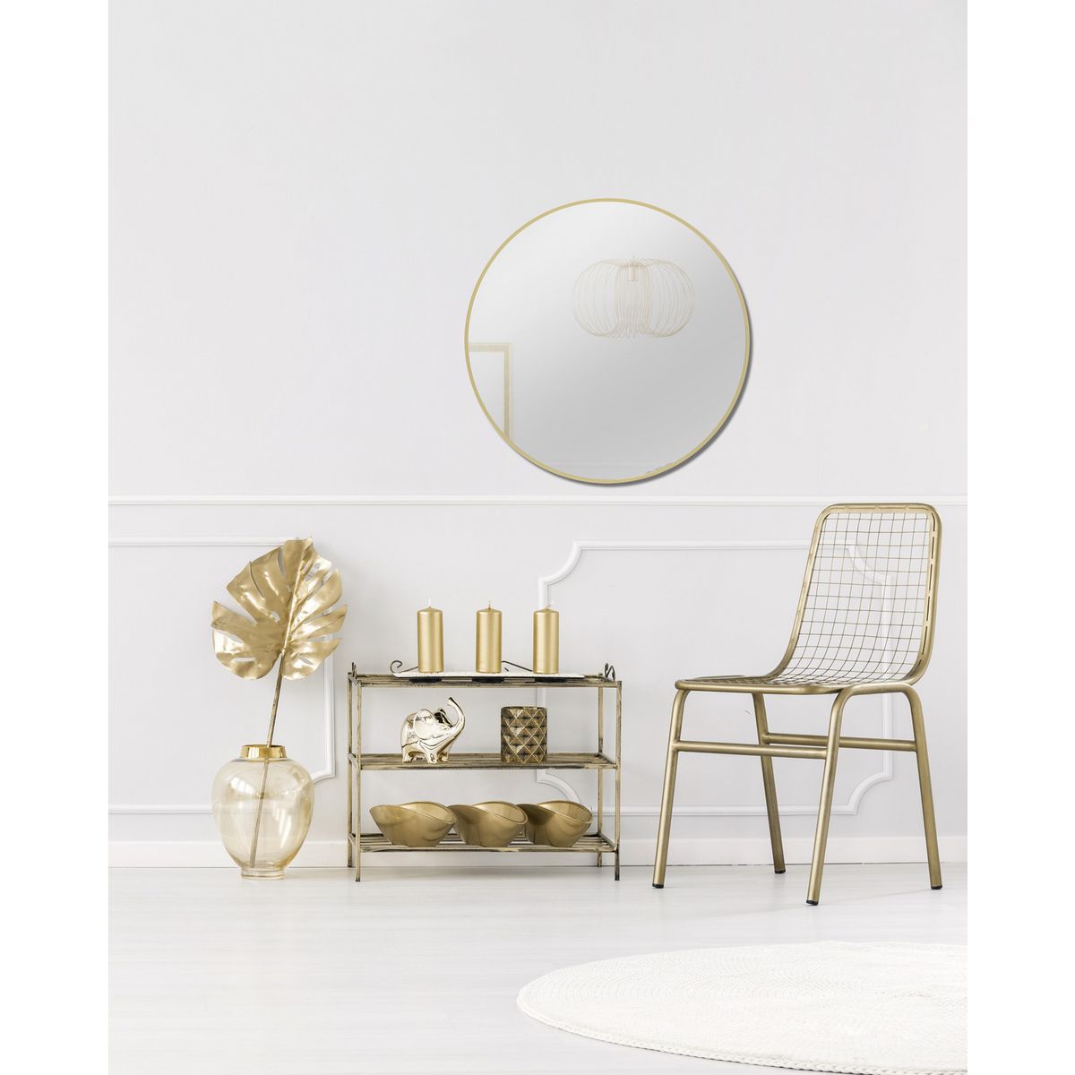 MOOD - Espejo Decorativo Redondo 65x65 cm