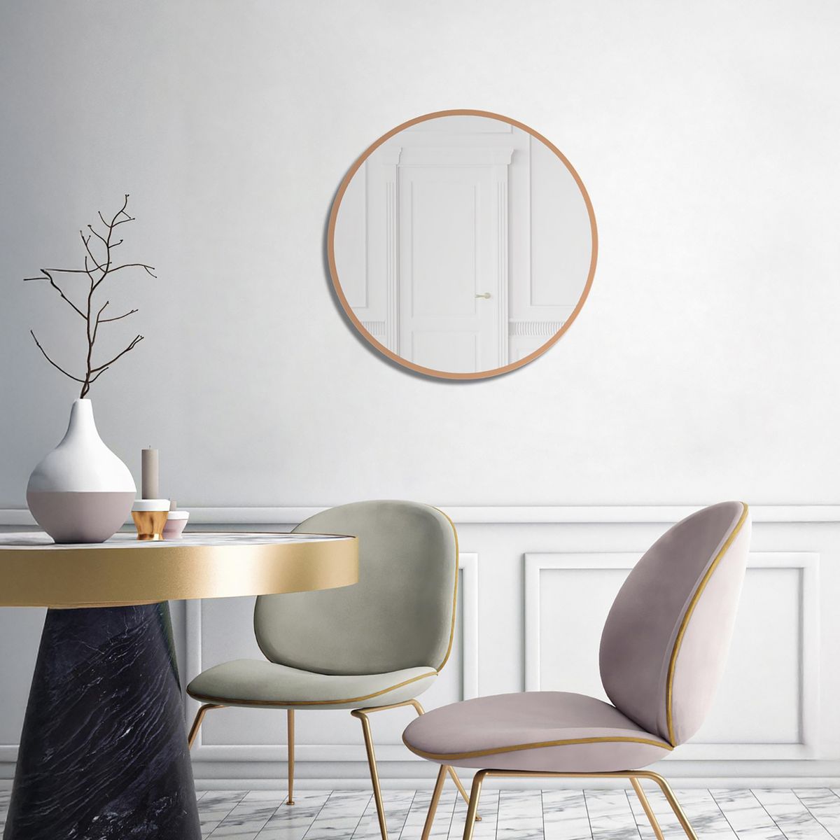 MOOD - Espejo Decorativo Redondo 65x65 cm