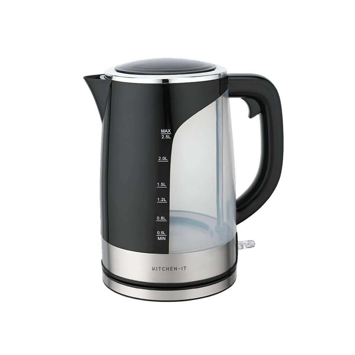 KITCHEN IT - Hervidor 2.5 Litros Negro Big Edition 2,5L