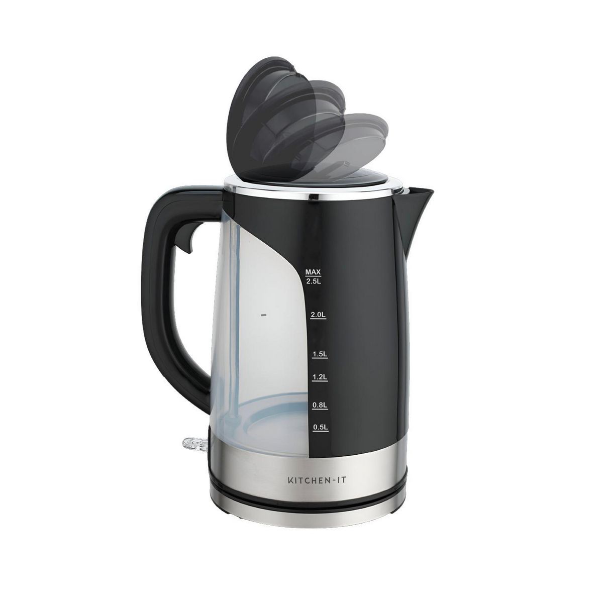 KITCHEN IT - Hervidor 2.5 Litros Negro Big Edition 2,5L