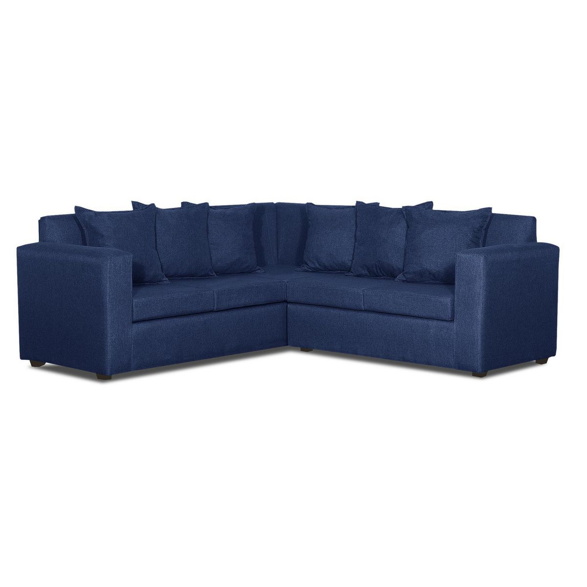 DECOOUTLET - Sofá Seccional 5 cuerpos Turin 200x94x203 cm Azul