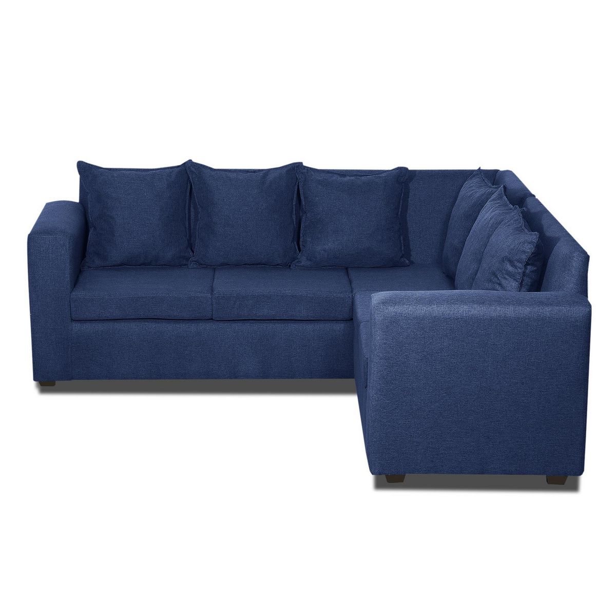 DECOOUTLET - Sofá Seccional 5 cuerpos Turin 200x94x203 cm Azul