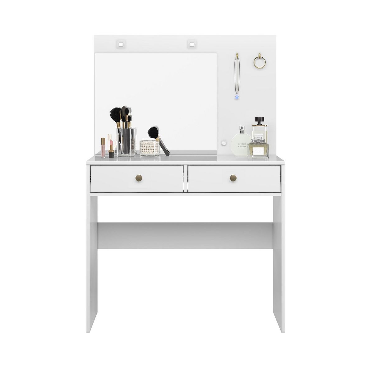 DI PORETTI - Tocador 2 Cajón(es) Ideal 90x137x52 cm Blanco