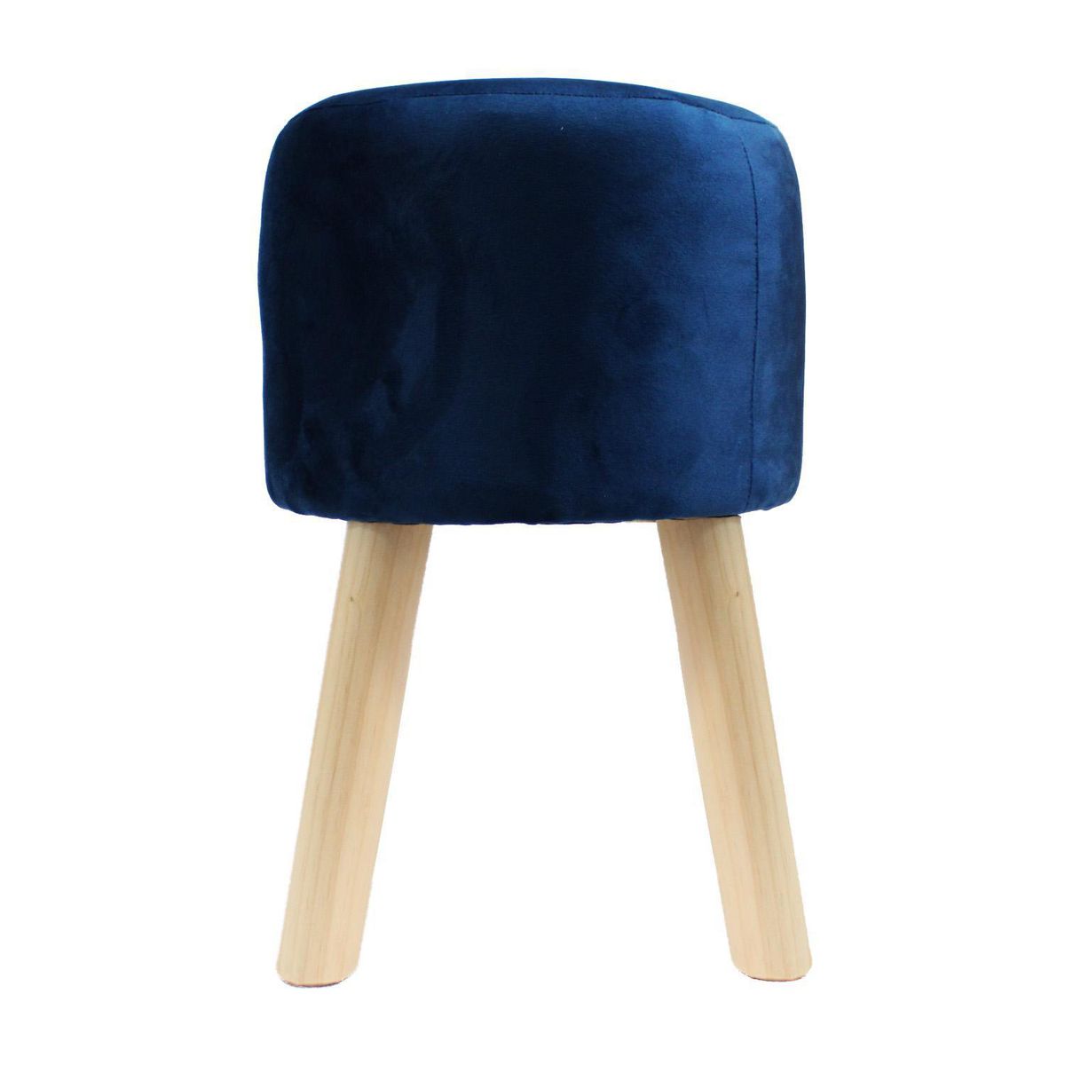 BARRA DESIGN - Pouf Cons felpa Azul