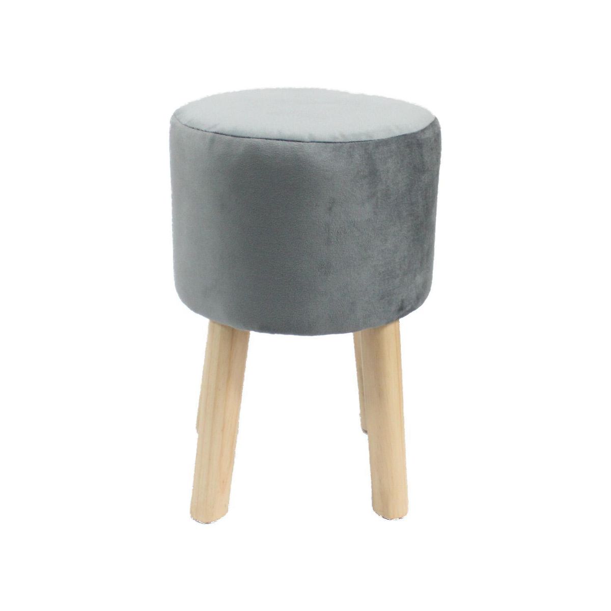 BARRA DESIGN - Pouf Cons felpa Gris