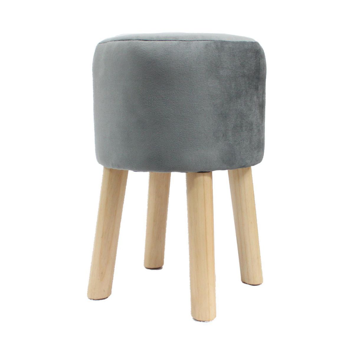 BARRA DESIGN - Pouf Cons felpa Gris