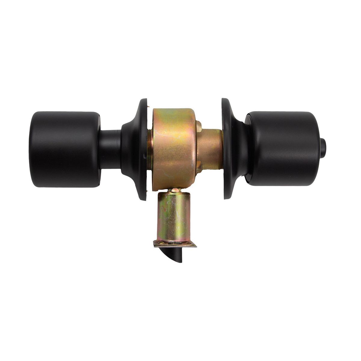 ODIS - Cerradura cilindrica Cerradura de dormitorio Tubular Embutida Negro 