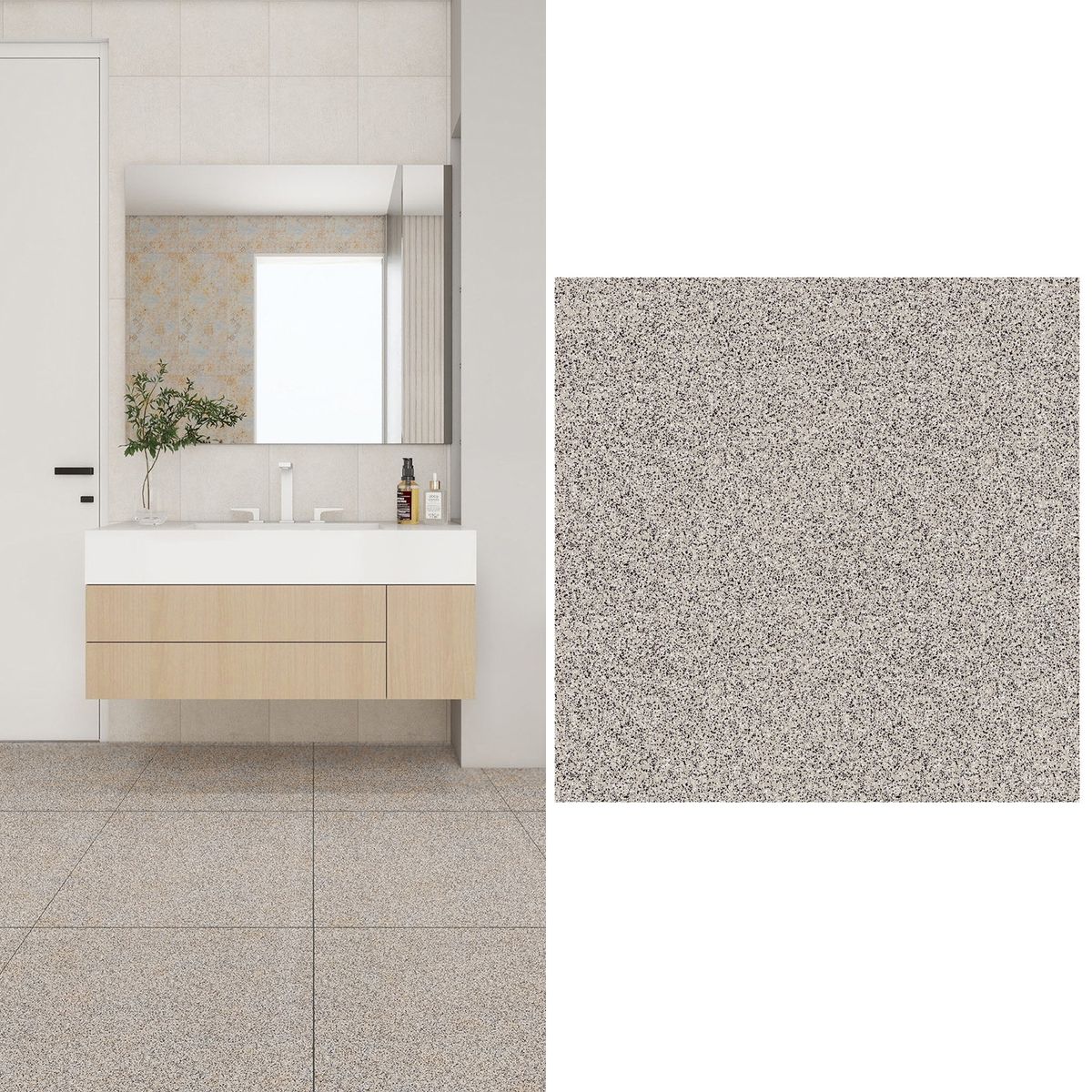 CORDILLERA - Cerámica 45x45 cm Granito Gris 2.29 m2