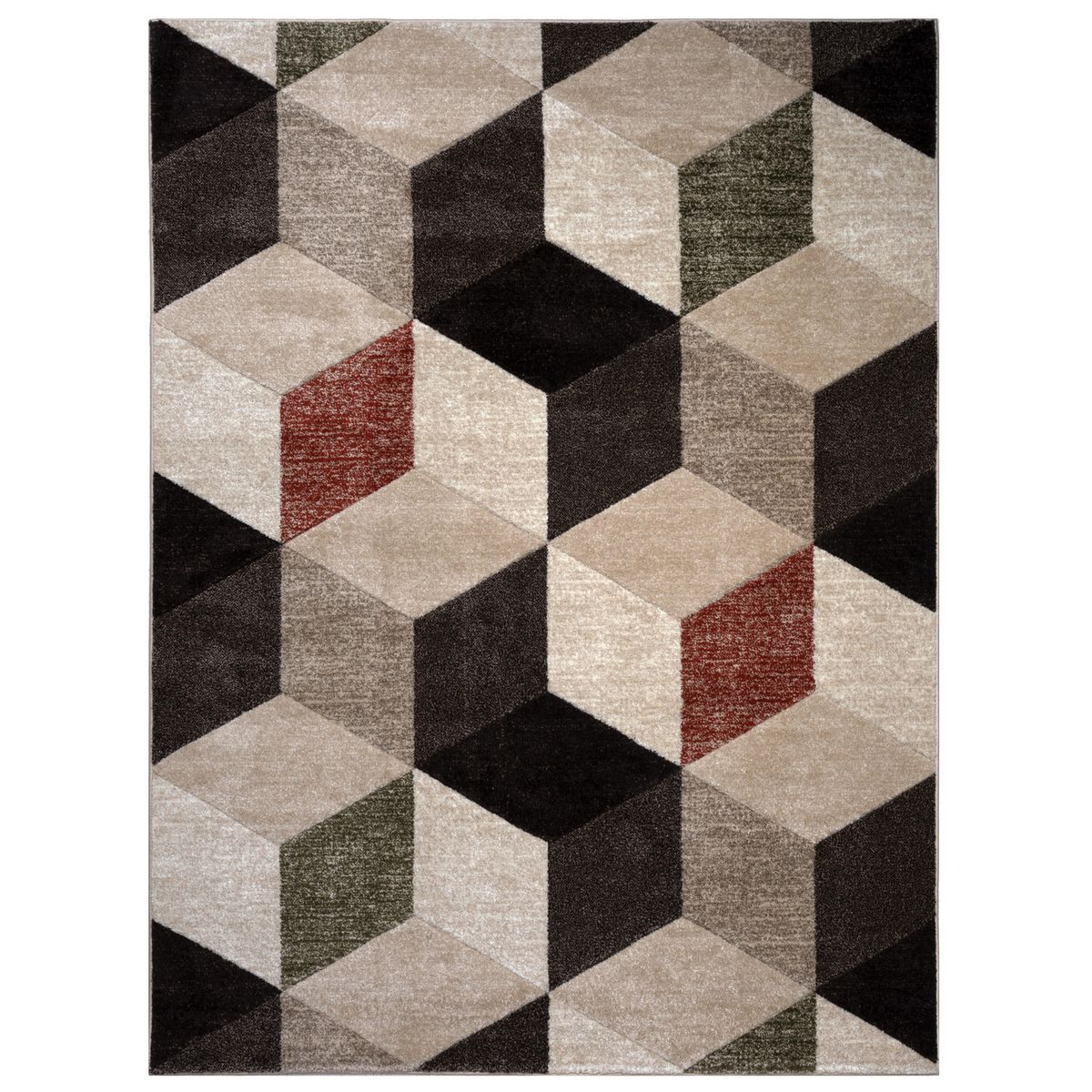 IDETEX - Alfombra Carved avangard 170x230 cm Polipropileno Beige