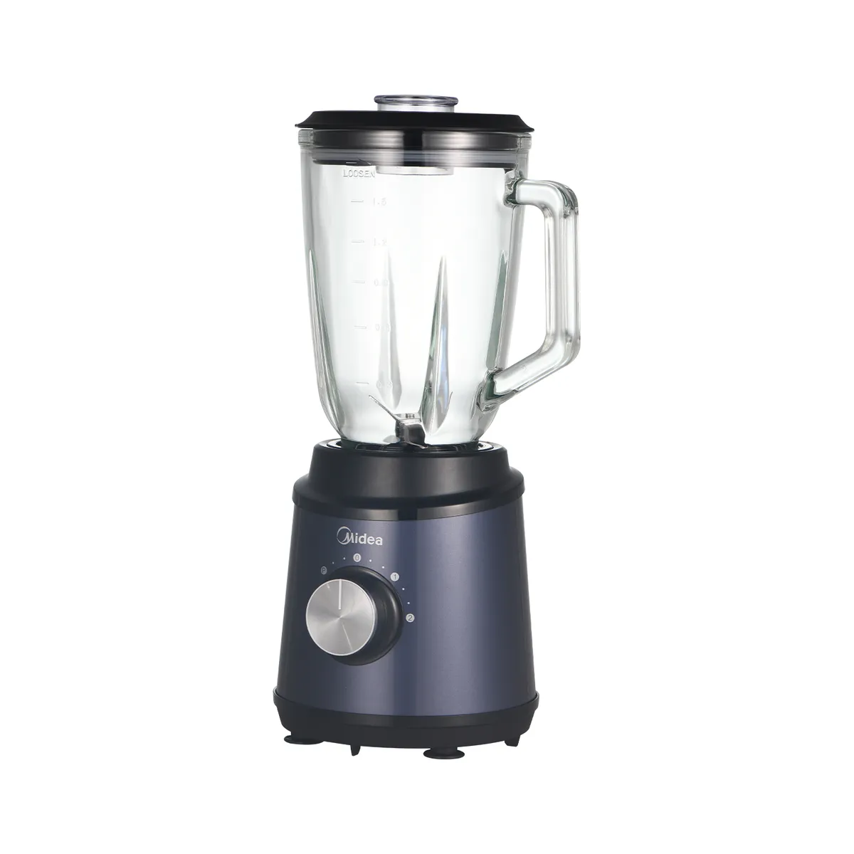 MIDEA - Licuadora Acero Inoxidable 1.5 Litros Azul MJ-BL6006BL