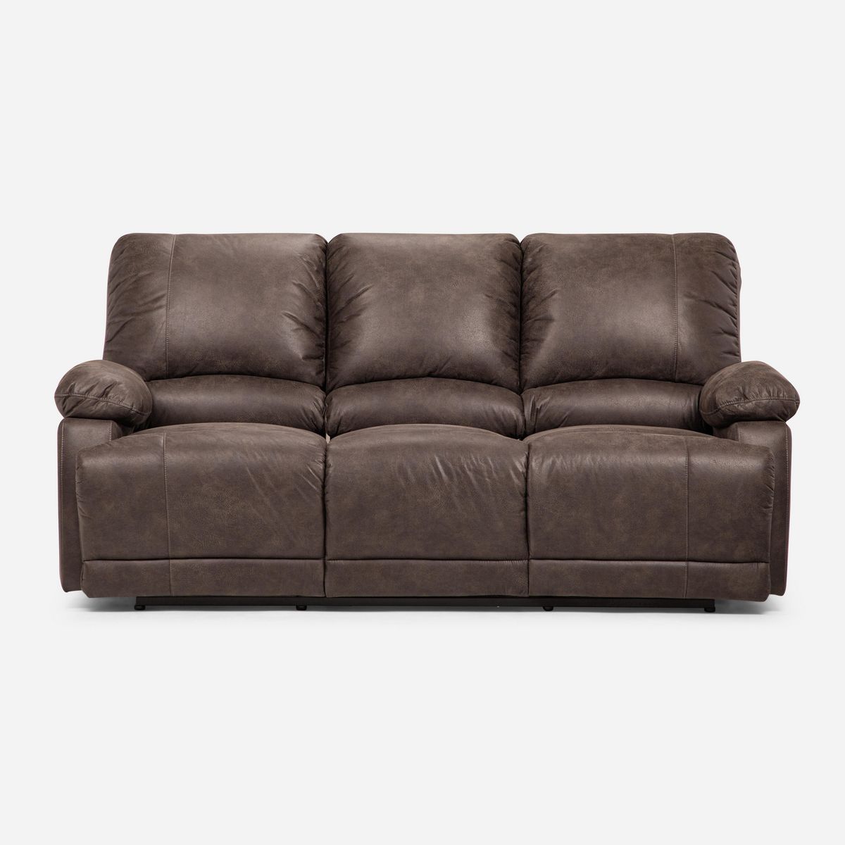 ROSEN - Sofá 3 cuerpos Bucarest 204x99x99 cm Café