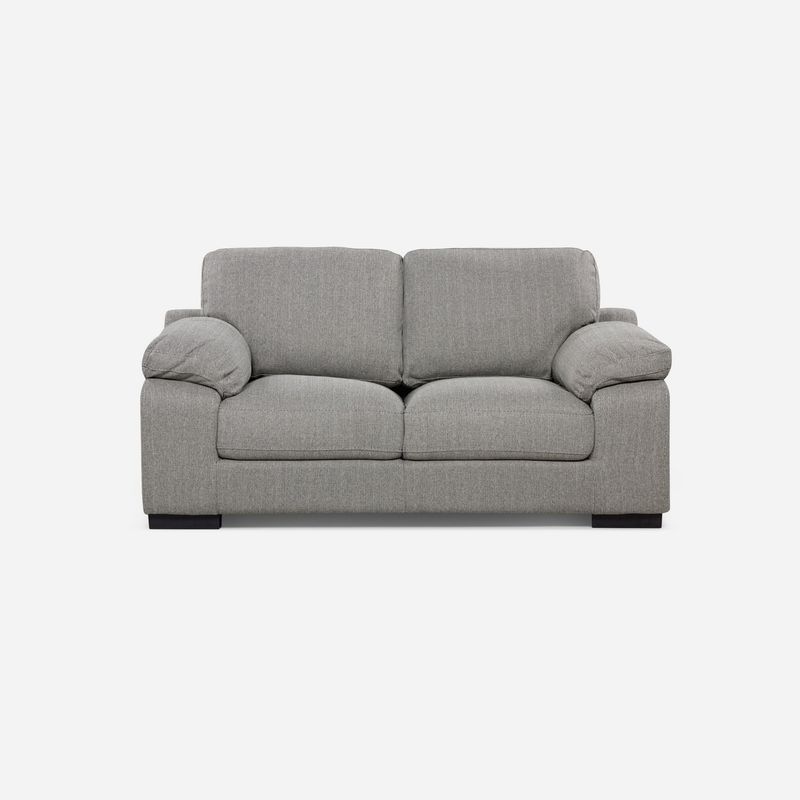 ROSEN - Sofá 2 cuerpos Bolonia 178x84x97 cm Gris
