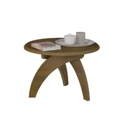 EXIT - Mesa de centro Jade Pino 70x70x46.5 cm