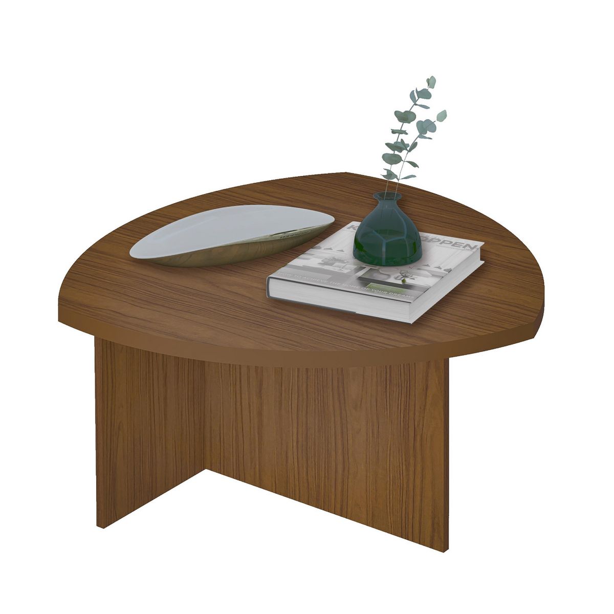 EXIT - Mesa de centro Delta Cedro 76x76x40 cm