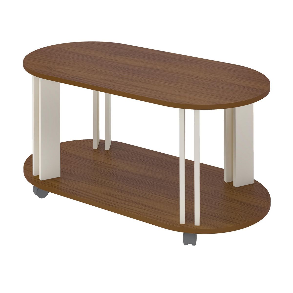 EXIT - Mesa de centro Mundi Cedro/beige 91x45x44 cm