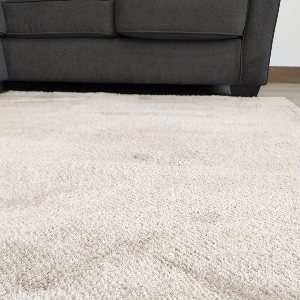 ILLUSIONS - Alfombra Shaggy dubai 150x200 cm Polipropileno Beige