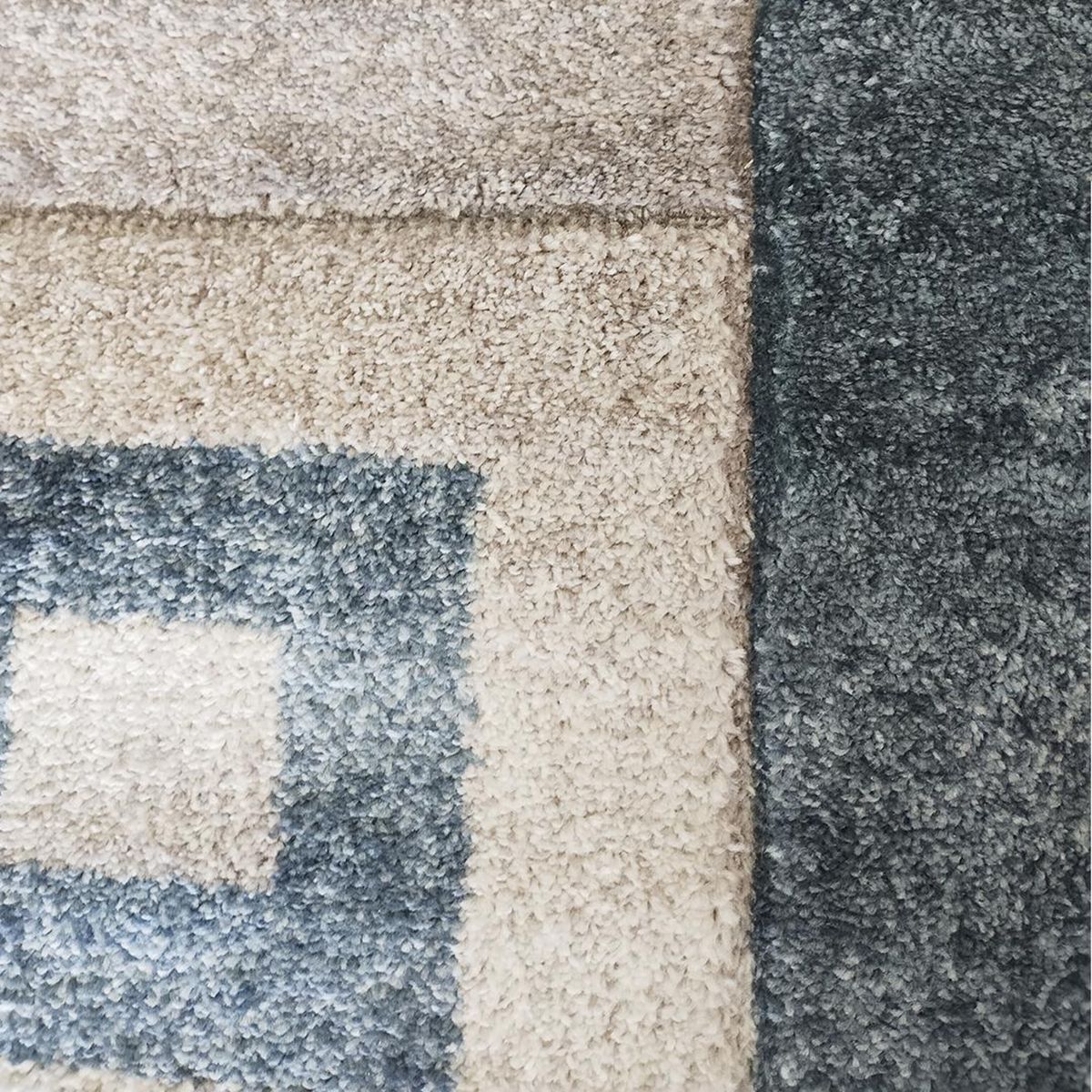 ILLUSIONS - Alfombra Carved evolution 150x200 cm Polipropileno Azul