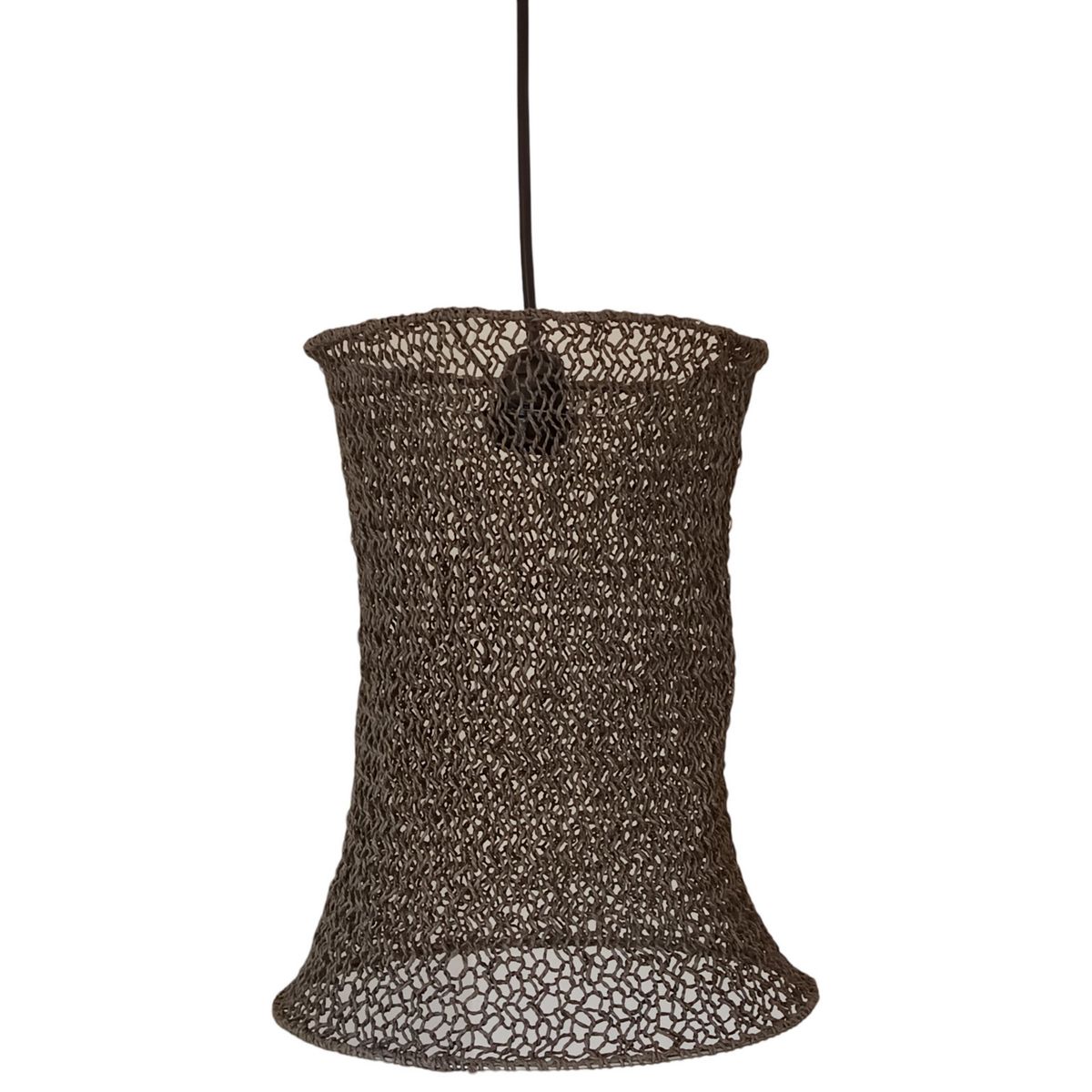 CAROLD STEVENS - Lámpara Colgante Metal Beige 31 cm