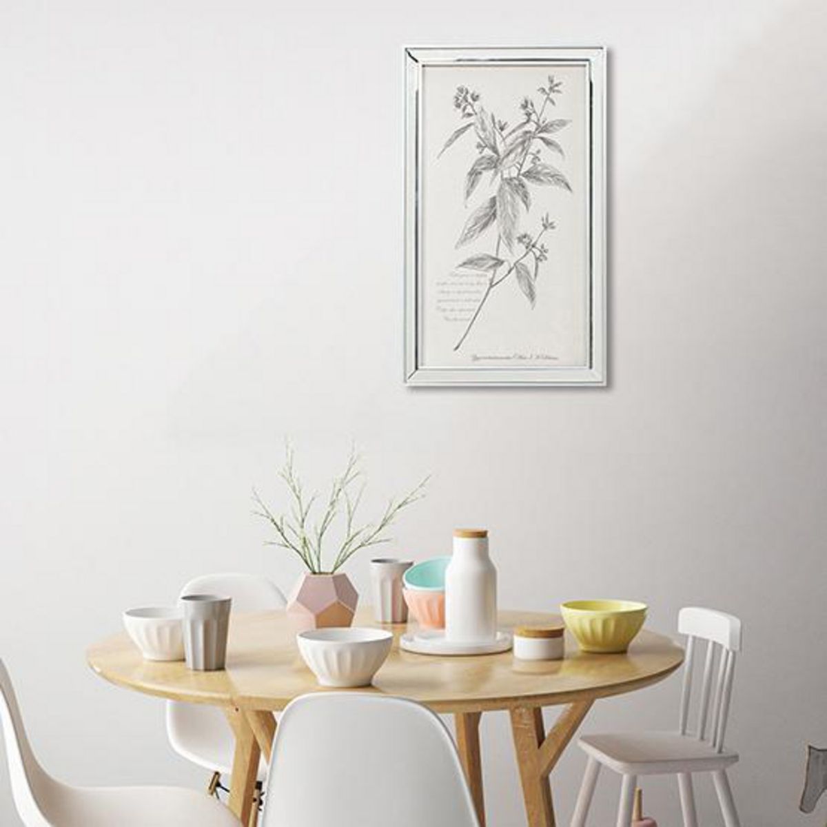 MOOD - Cuadro Esp Botánico 1 30x50 cm