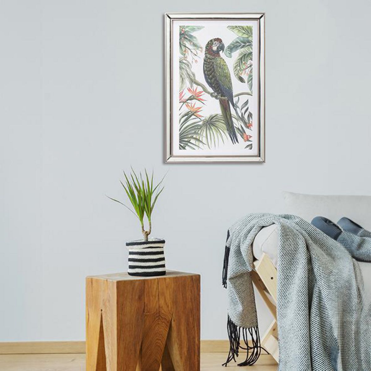 MOOD - Cuadro Loro 40x60 cm