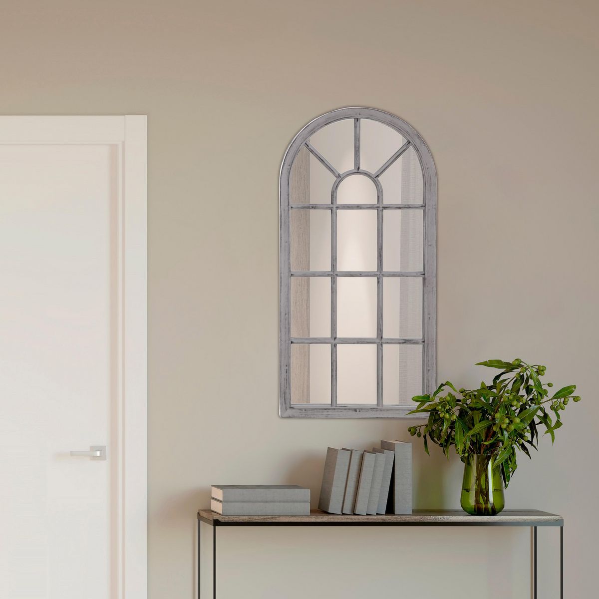 MOOD - Espejo Decorativo Semicírculo 35x70 cm