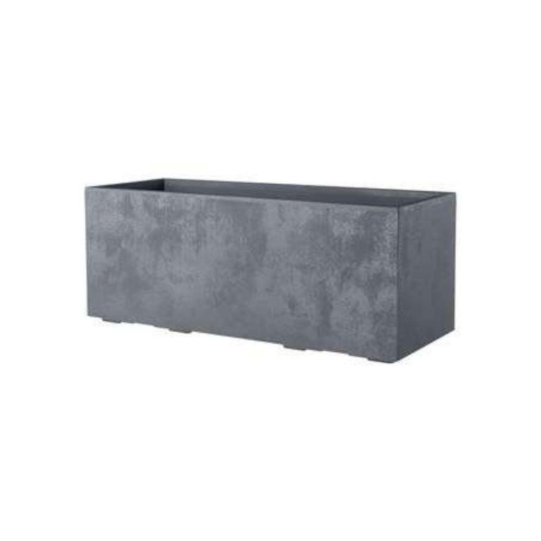 Jardinera de Polipropileno 99x39 cm Cemento