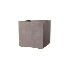 DEROMA - Maceta cubo 40x40 cm arena
