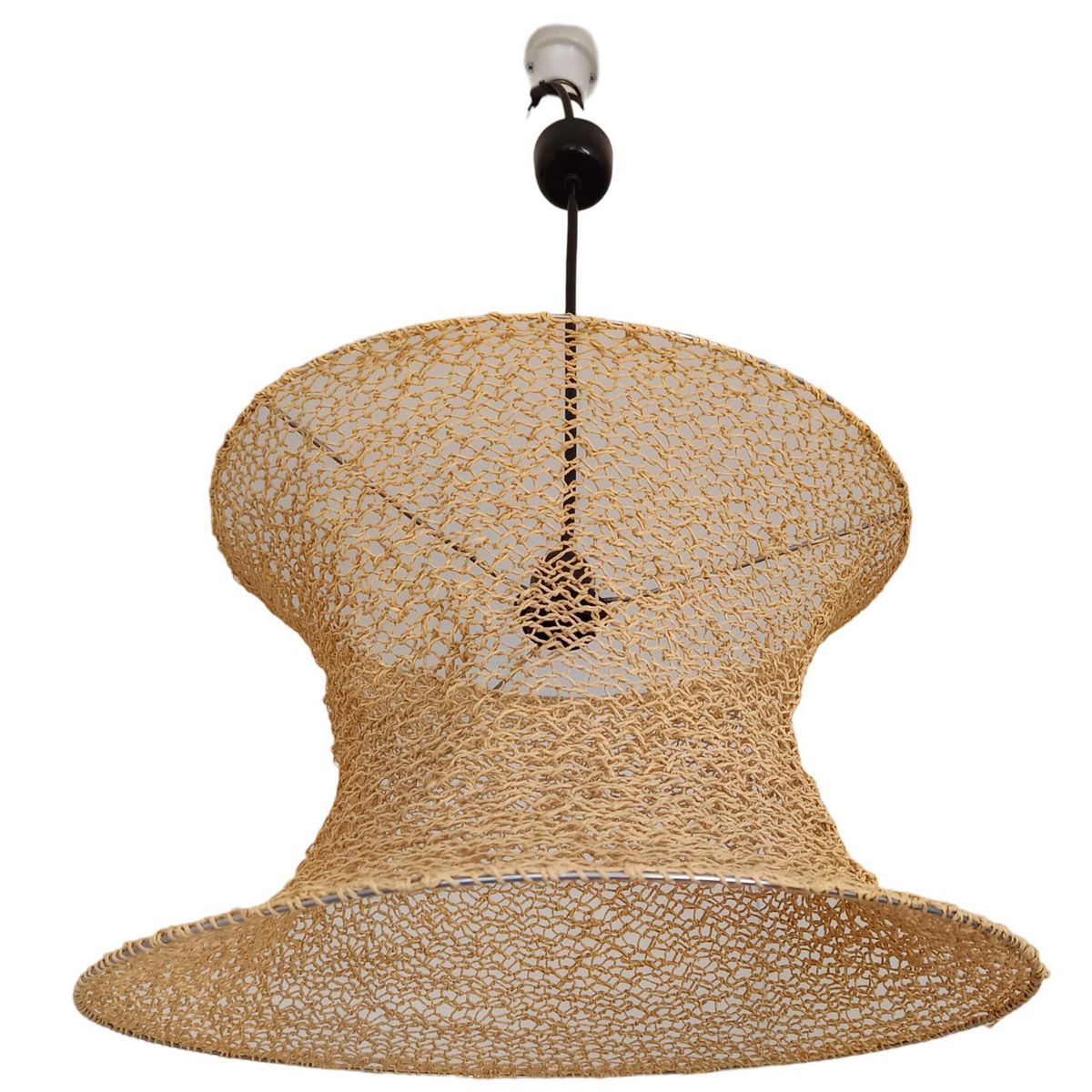 CAROLD STEVENS - Lámpara Colgante Metal Beige 47 cm