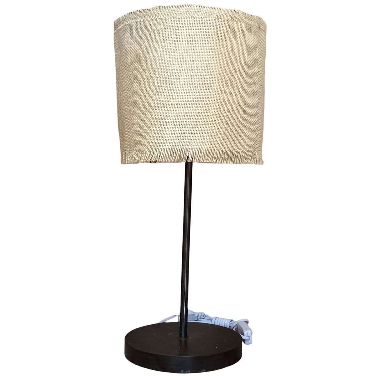 CAROLD STEVENS - Lámpara mesa Hilos Café 26x40 cm