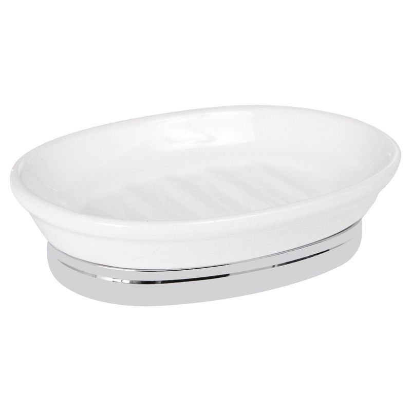 INTERDESIGN - Jabonera para baño Blanco