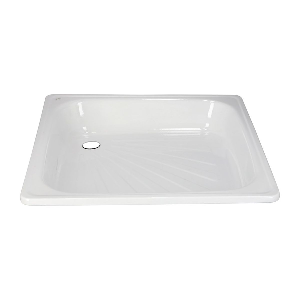 STRETTO - Receptáculo Acero Acero esmaltado 80x80 cm