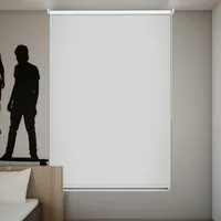 Cortina Roller Black Out PVC Blanco