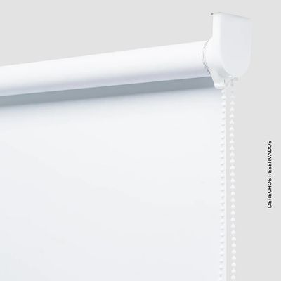 Imagen 2 del producto Cortina Roller Black Out PVC Blanco