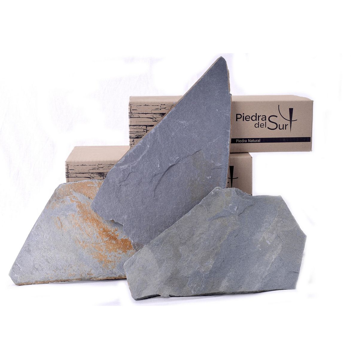 MINERA PDS - Piedra Capricho 10x38 cm Gris azulado 10 m2
