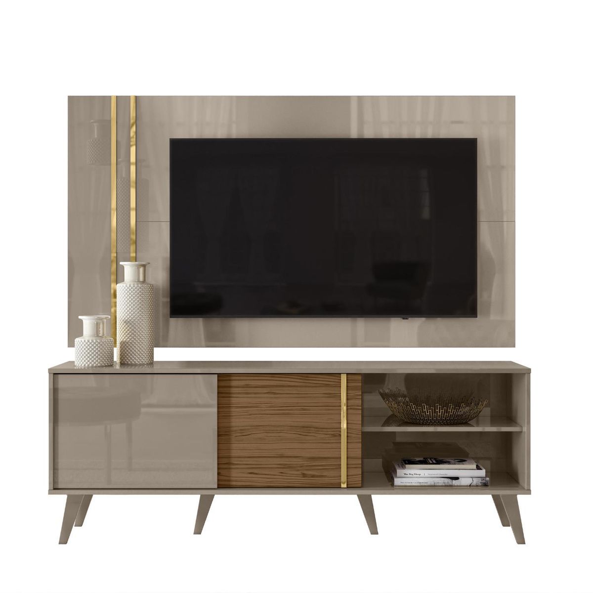 ALTAVISION - Rack 60 " Cronos Natural 160x57.5x36.5 cm