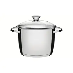 TRAMONTINA - Olla de Acero inoxidable 24 cm 7.5 l Plateado Allegra