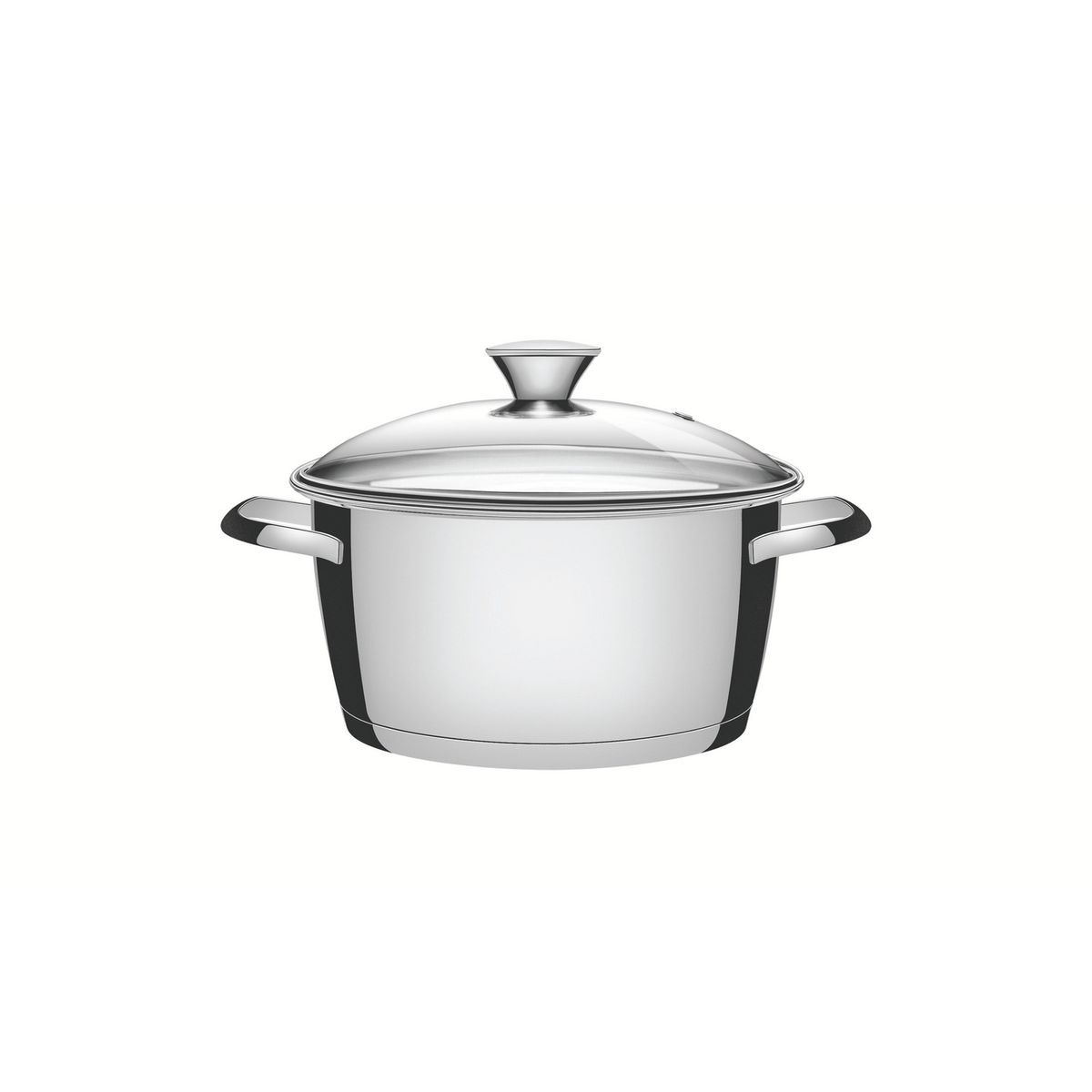 TRAMONTINA - Cacerola de Acero inoxidable 20 cm 3.1 l Plateado Allegra 