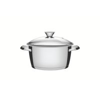 Olla Cacerola de Acero inoxidable 20 cm 3.1 l Plateado Allegra