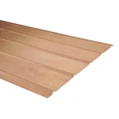 FEMOGLAS - Plancha Fibra de vidrio 5V 0.7 mm 90x300 cm Bronce