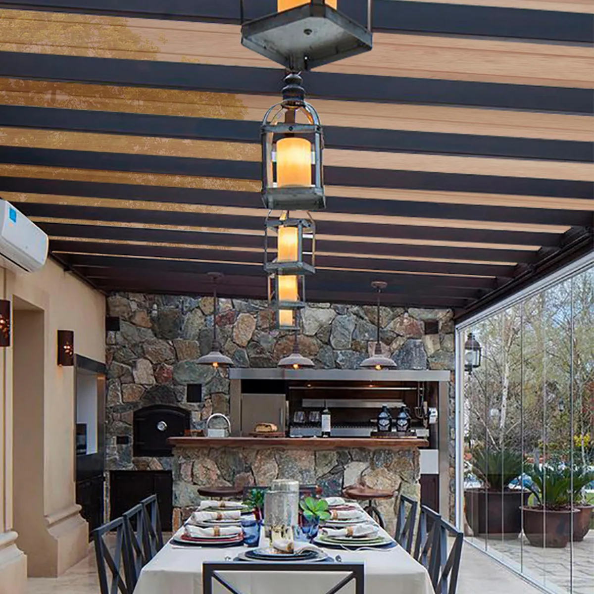 FEMOGLAS - Plancha Fibra de vidrio 5V 0.7 mm 90x300 cm Bronce