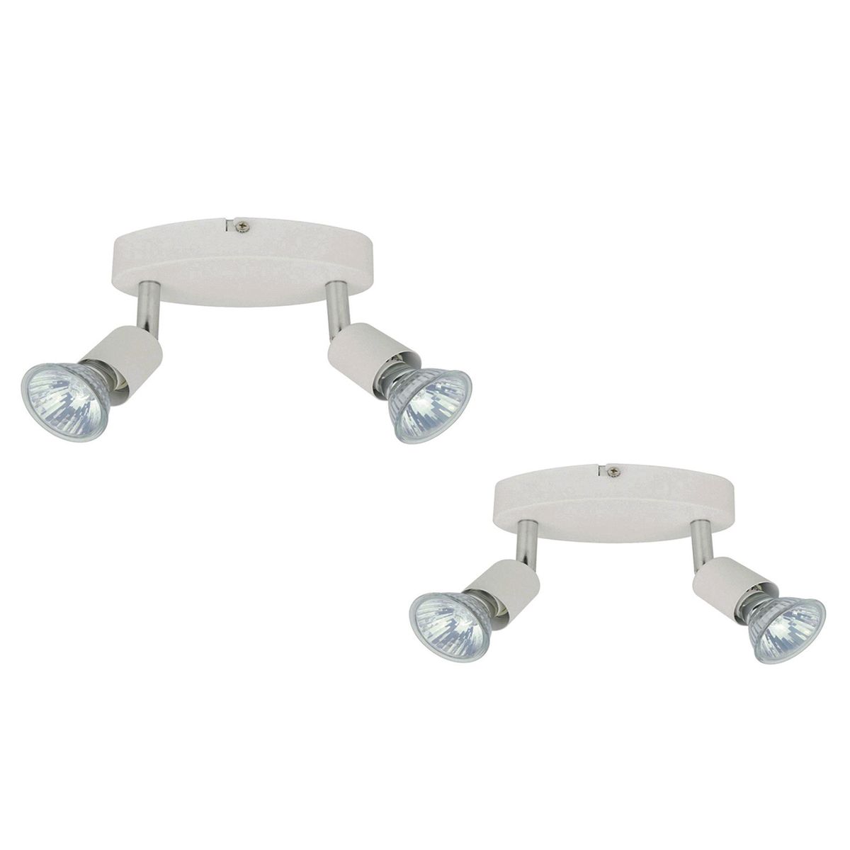 CONCEPT - Set 2 Foco 2 Luces Gu-10