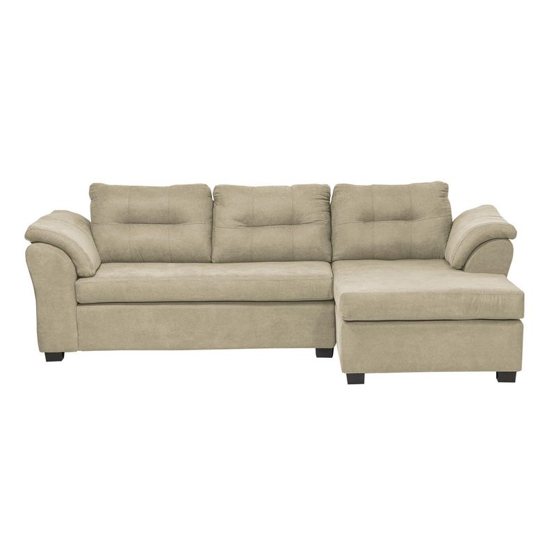 DECOOUTLET - Sofá Seccional 3 cuerpos Laos 160x90x265 cm Beige