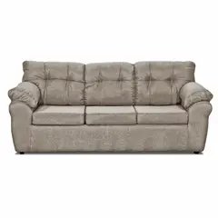 DECOOUTLET - Sofá 3 cuerpos Polonia 75x90x183 cm Beige