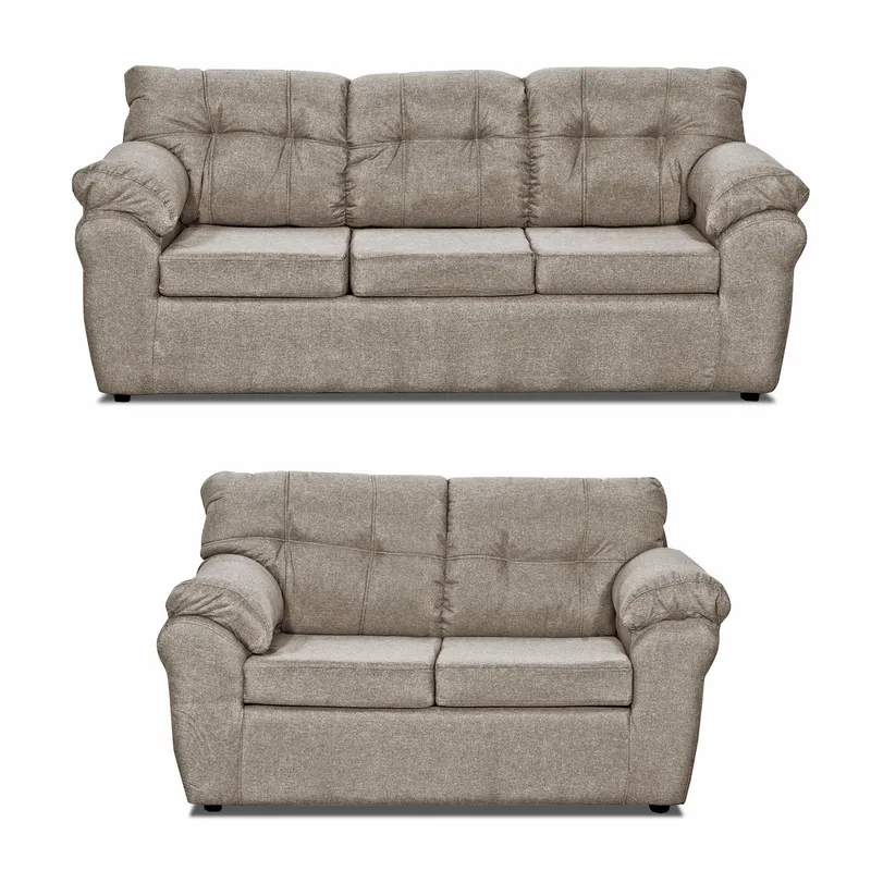 DECOOUTLET - Living 5 cuerpos Polonia 75x90x183 cm Beige
