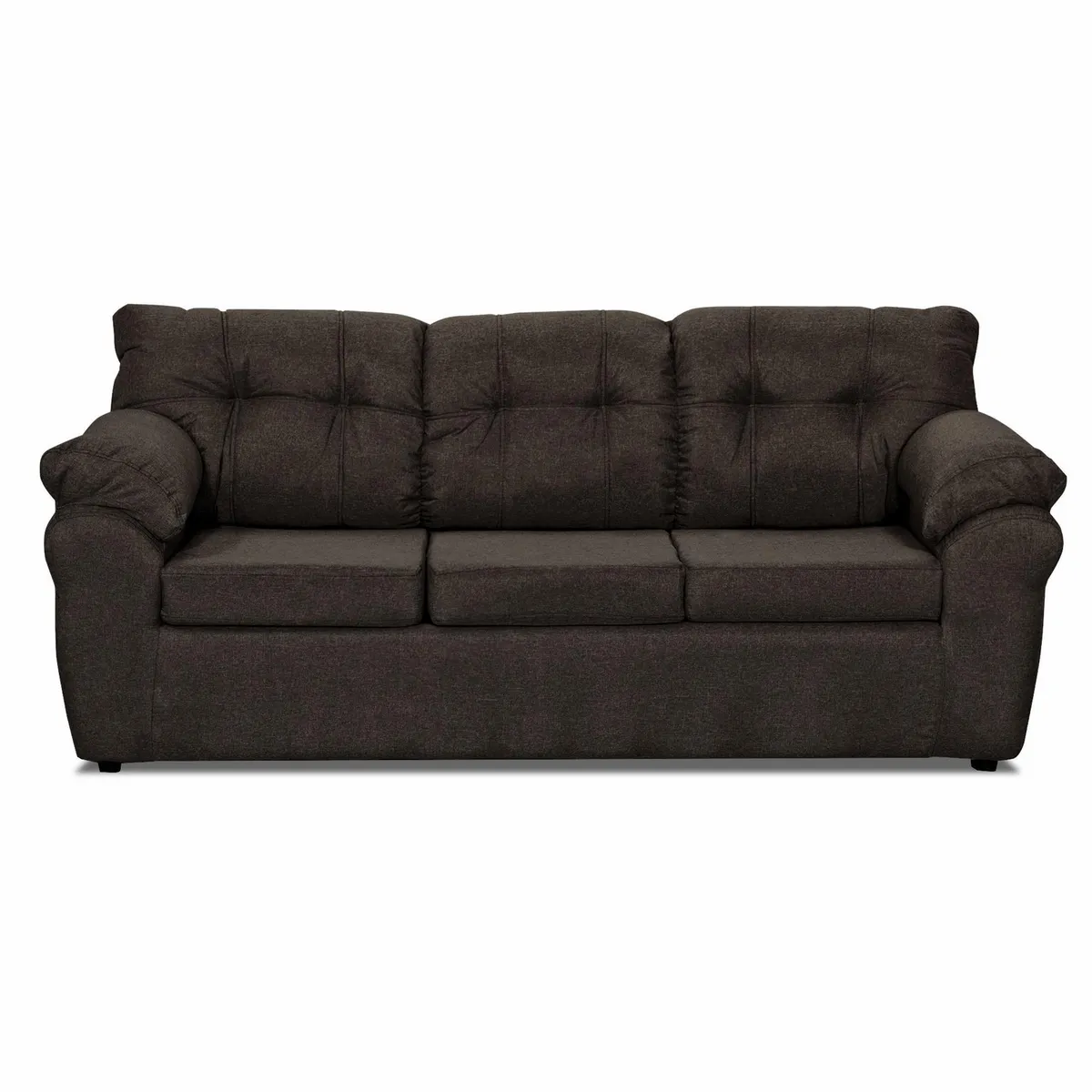 DECOOUTLET - Living 4 cuerpos Polonia 75x90x183 cm Chocolate