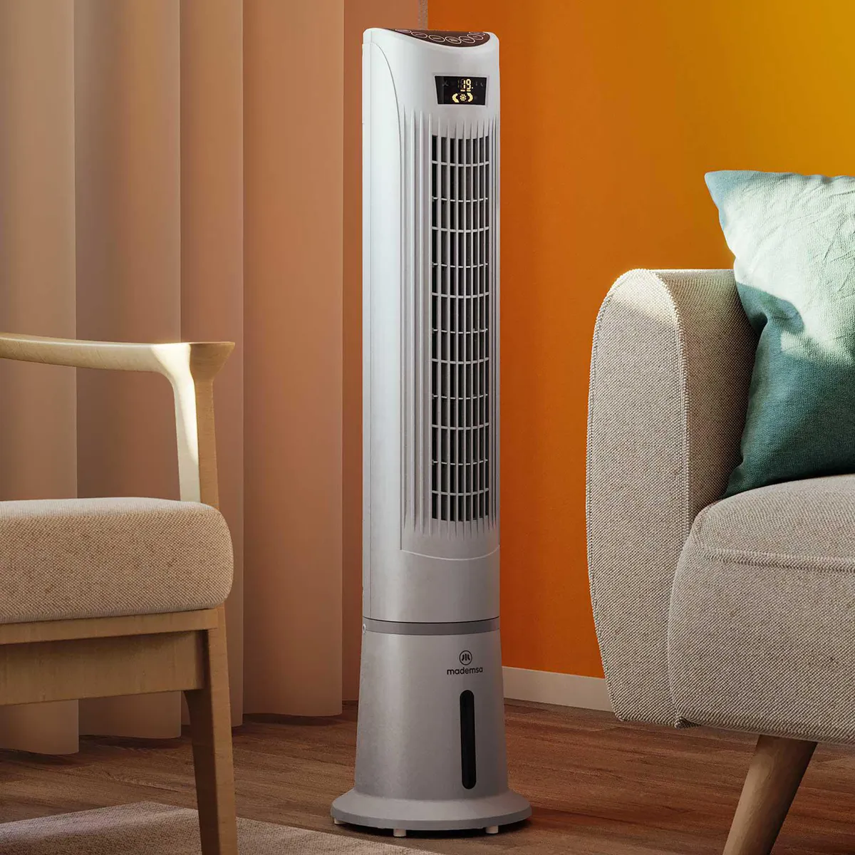 MADEMSA - Enfriador de aire 45 W Gris TFM10