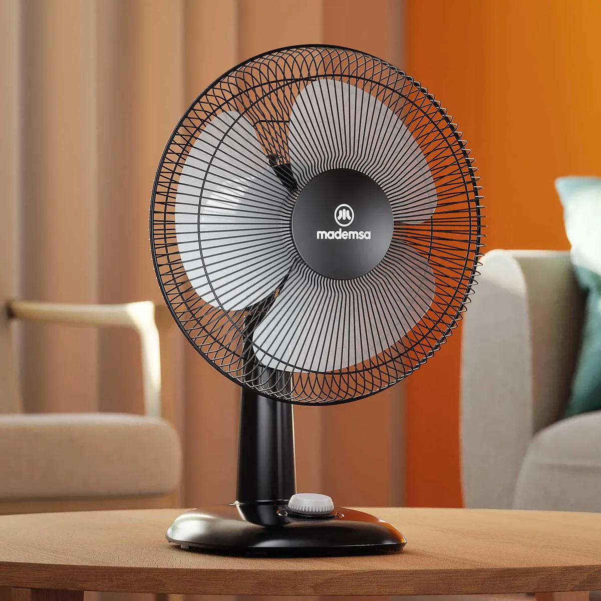 MADEMSA - Ventilador de sobremesa DFM12