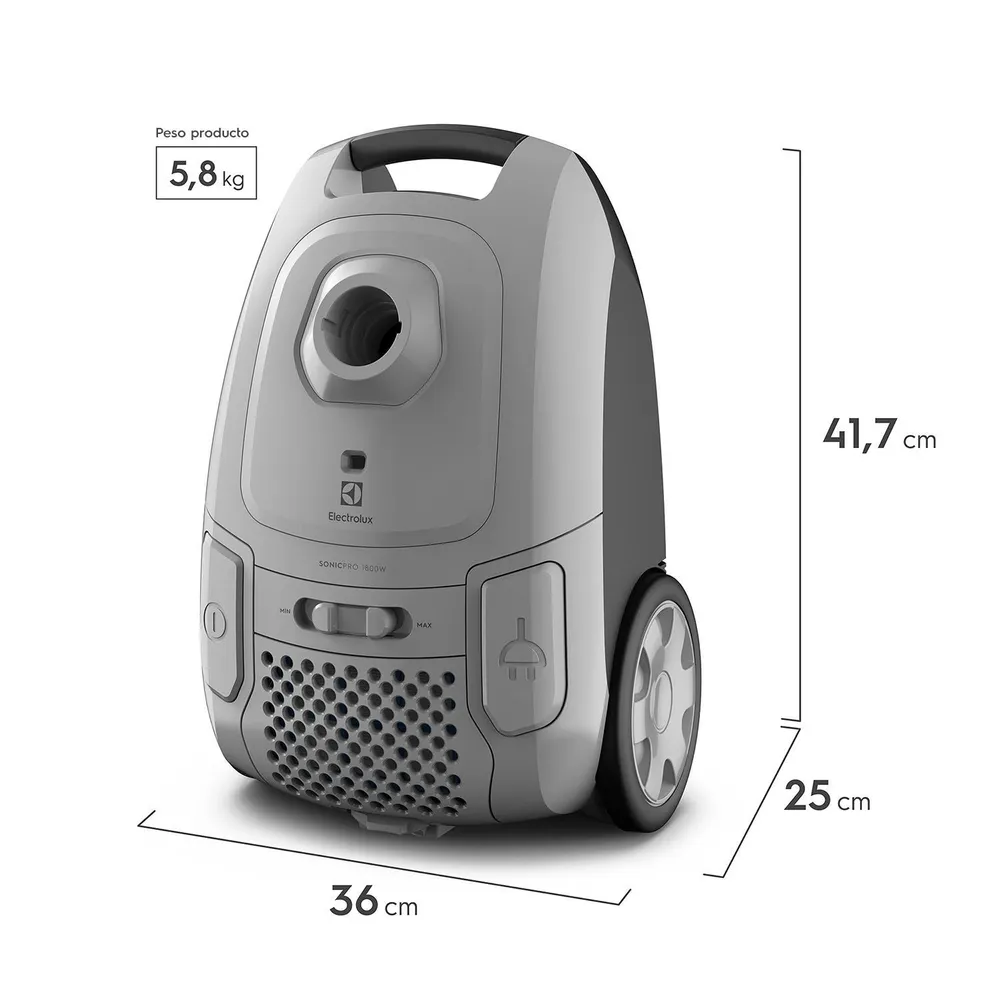 Electrolux Sonic Pro BGG30 Gris, foto 8