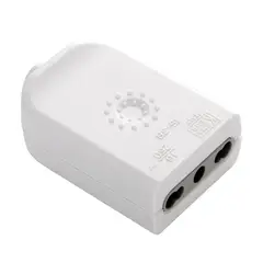 HALUX - Enchufe hembra volante 10/16A 2P+T Blanco