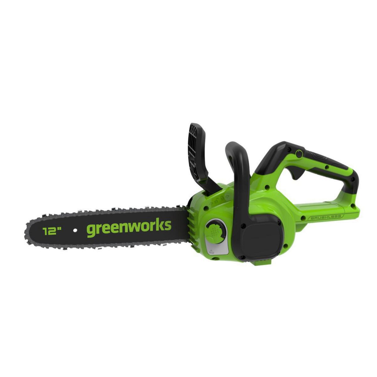 GREENWORKS - Motosierra inalambrica 24V 12"+KIT